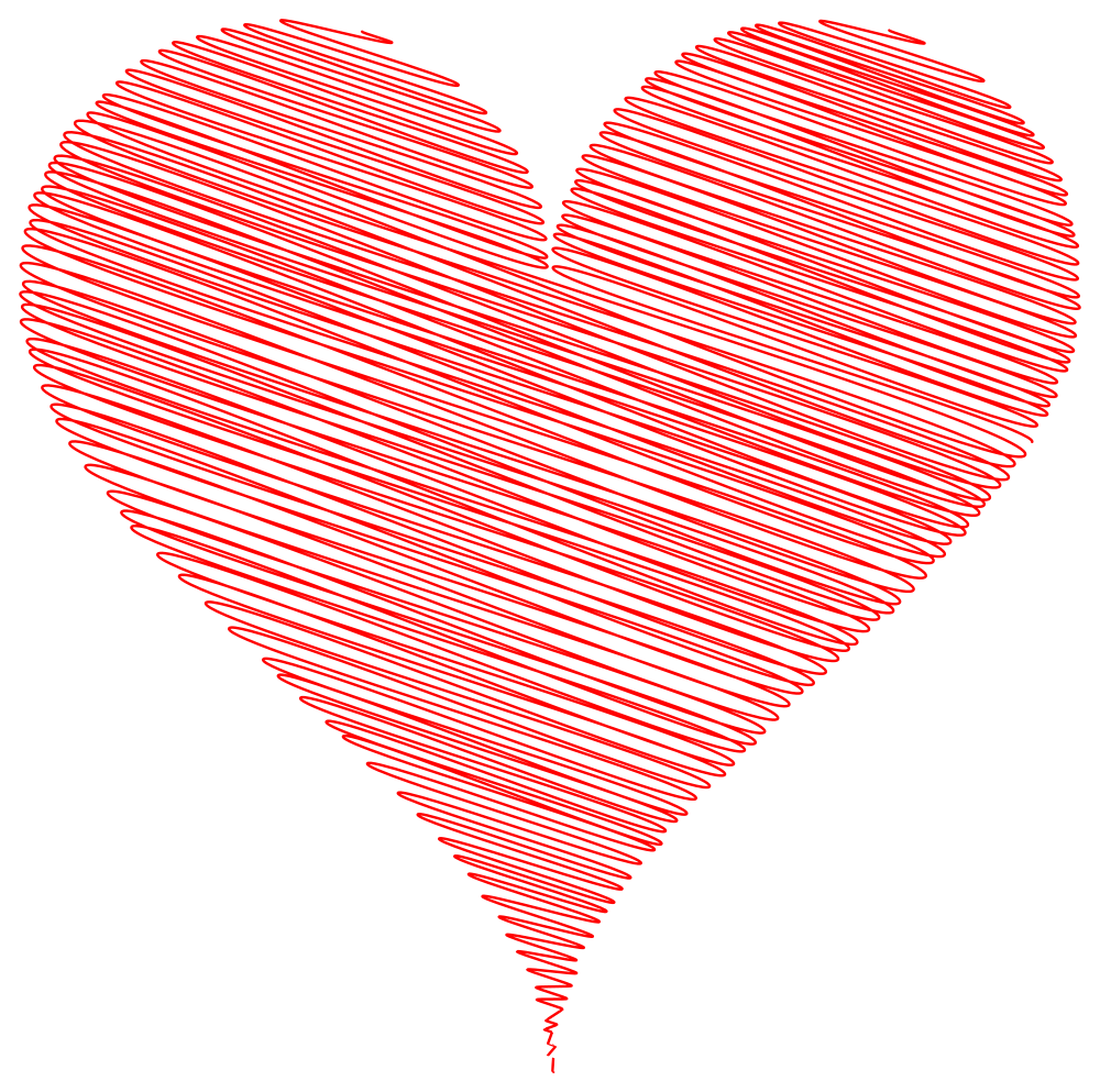 Brushed Scribble Heart Element Transparent Png Svg Ve vrogue.co